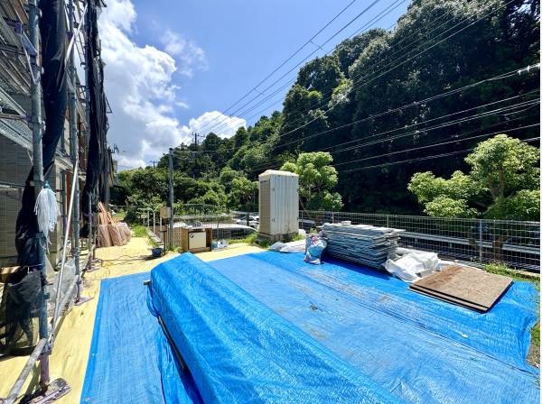 広いお庭で存分にガーデニングをお楽しみください