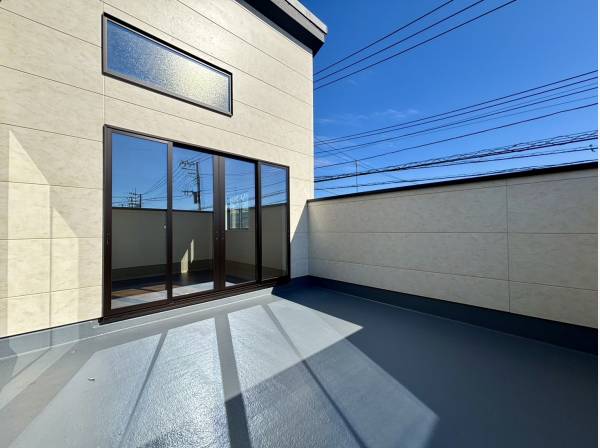 バルコニーお広々としていてとても良かったです