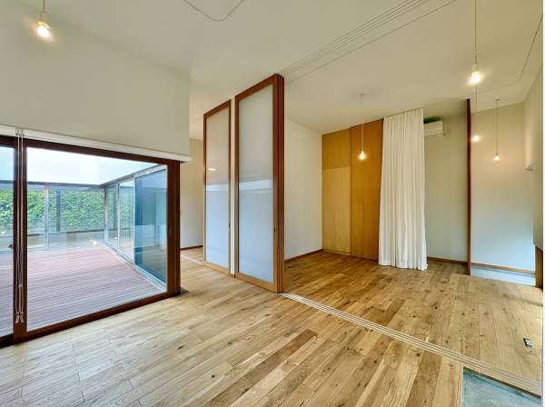 開放感とプライベートを両立