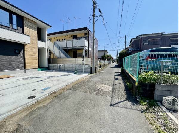 前面道路の様子になります