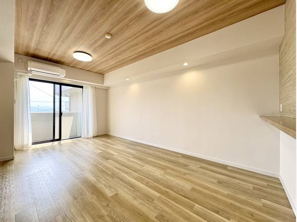 ゆったりとしたLDK