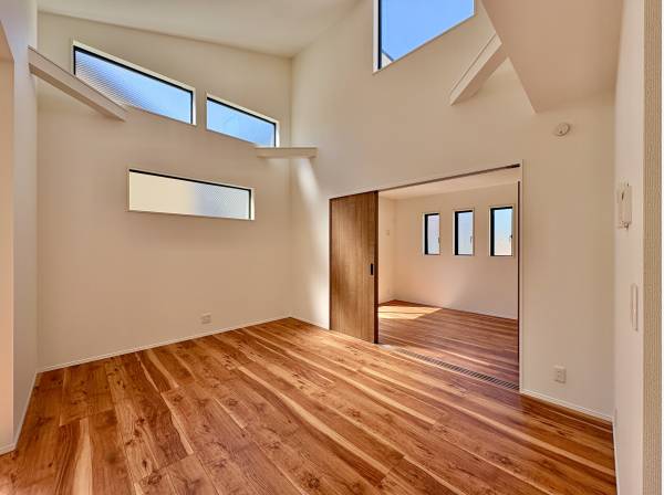 立体的な空間が嬉しいLDK