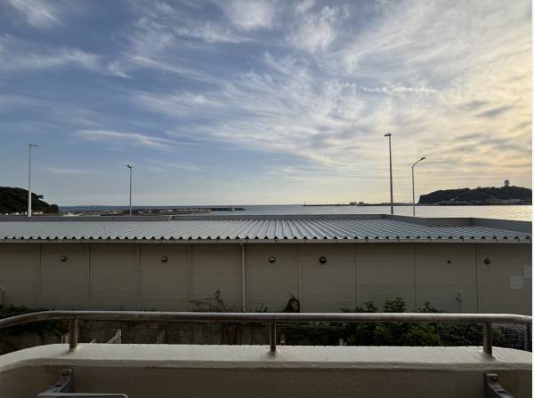 相模湾を一望できます