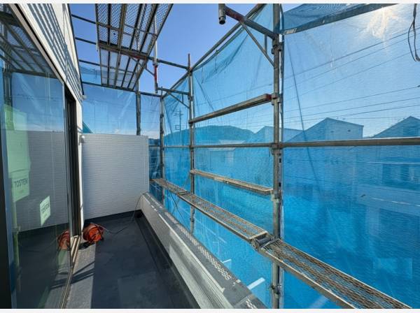 日当たり良好なバルコニー