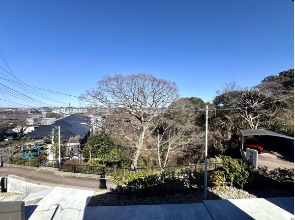 開放的な眺めが広がります