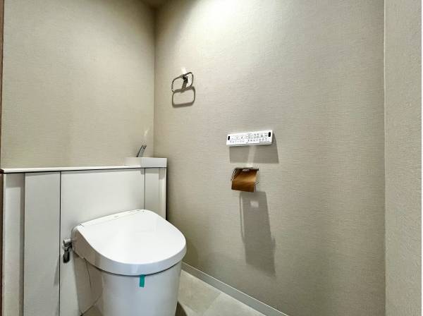 すっきりとしたトイレです。