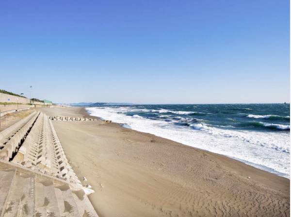 東海岸まで歩いて20分！(約1.5㎞)