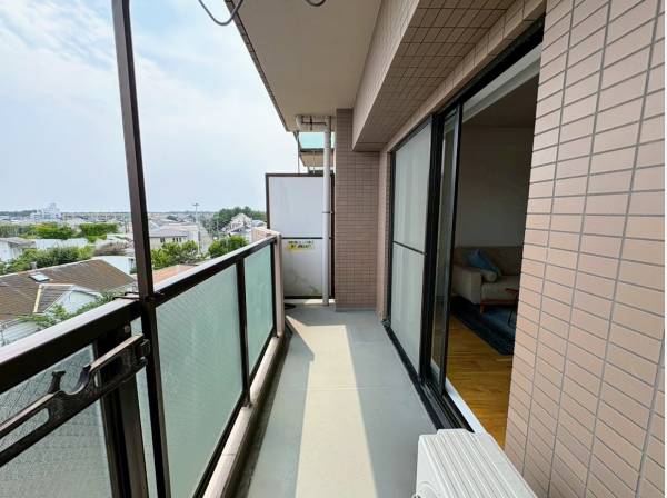 日当りの良いバルコニー