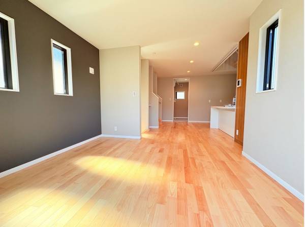 上部吹き抜けのLDK