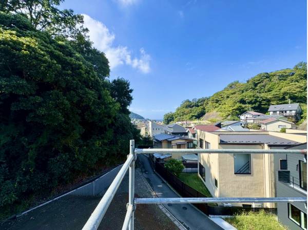 相模湾を遠望できる眺望！