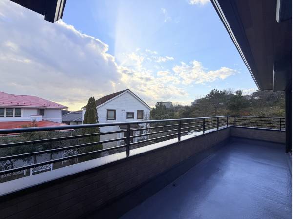 気持ちのよいバルコニー♪