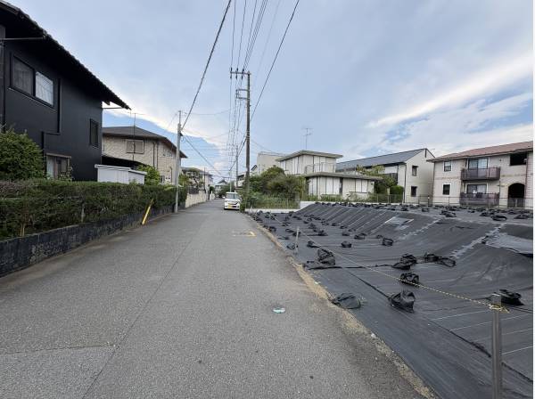 前面公道約５.５mの広さ