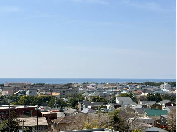 海を眺めます。