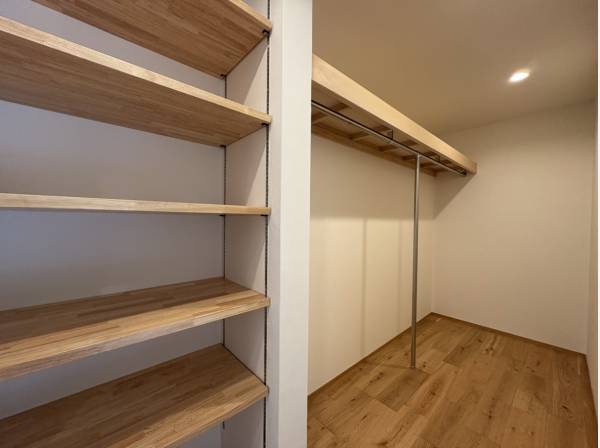 1階居室には大容量のWIC！