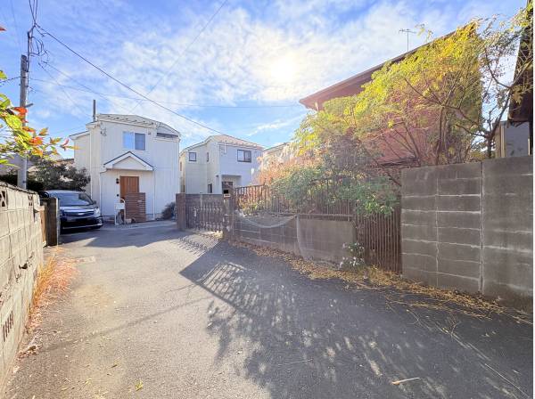 開放感のある角地のような立地