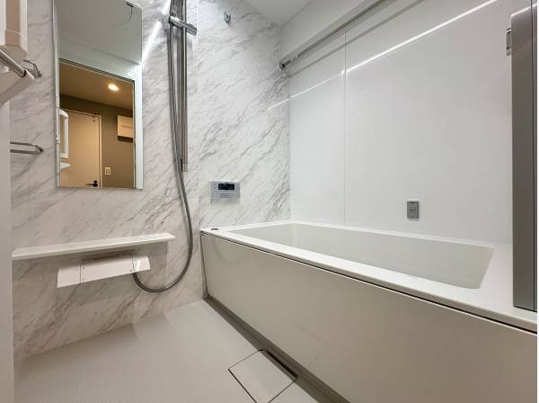 1日の疲れを癒すバスルーム