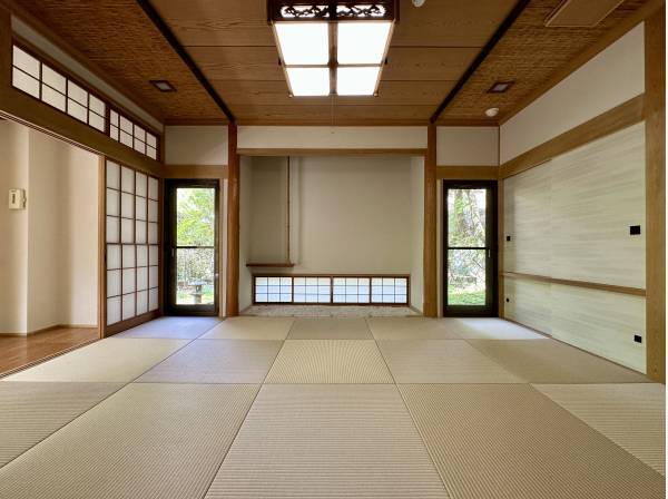 本格的な和室を4部屋完備