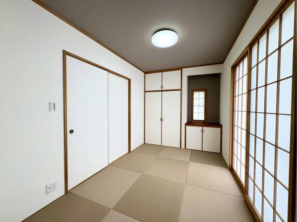 鎌倉の雰囲気に調和する畳スペース！