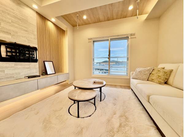 リビングもいい感じです！