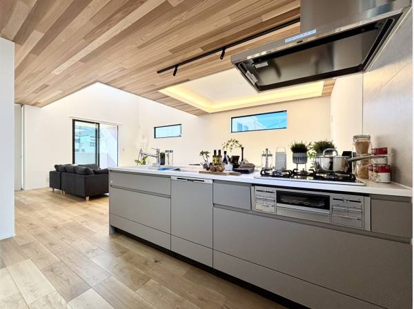 使い勝手のよさそうなキッチンスペース