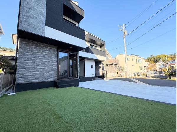 自分好みに設計できるお庭スペース