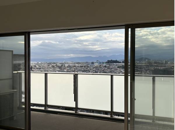 バルコニーも大型です。