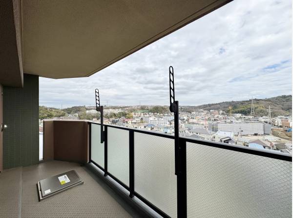 バルコニーから見える眺望