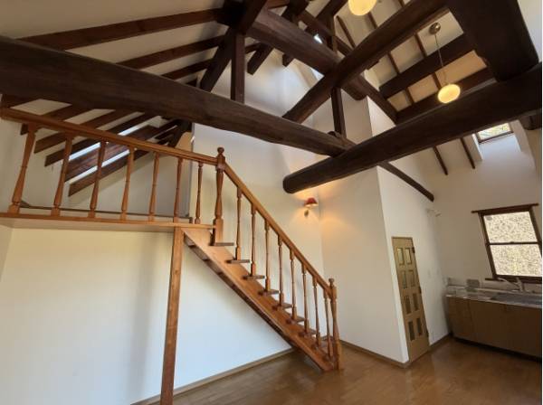 ロフトスペースもゆったりのお部屋です。