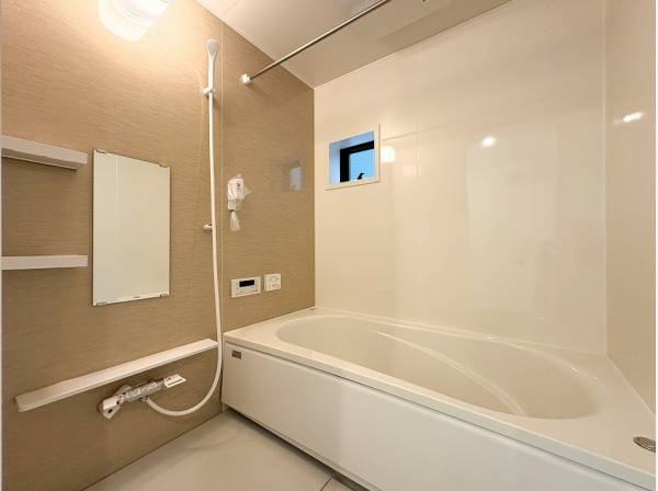 １日の疲れを癒してくれるバスルーム