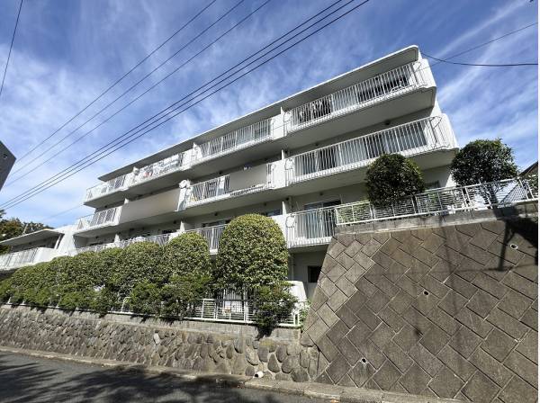 穏やかな住宅街に佇む白亜の低層レジデンス