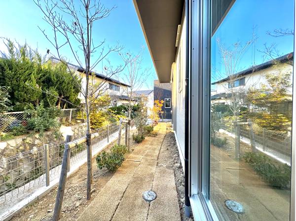 お庭スペースも完備