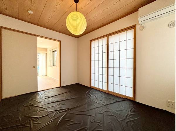 LDKに隣接する和室は、あると嬉しいくつろぎの空間。