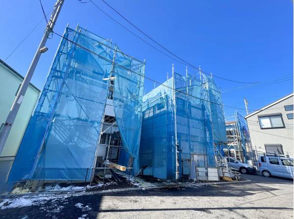 落ち着いた住宅街の一画に全3棟の新築戸建が誕生します