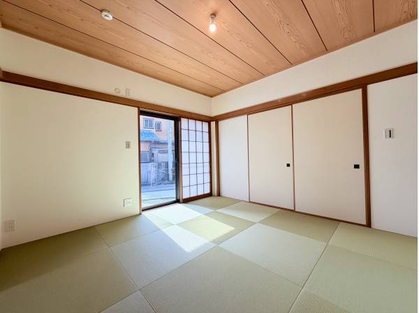 畳交換済みまったりとくつろげる和室