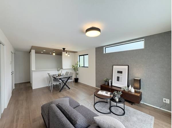 LDK17帖の広々とした空間