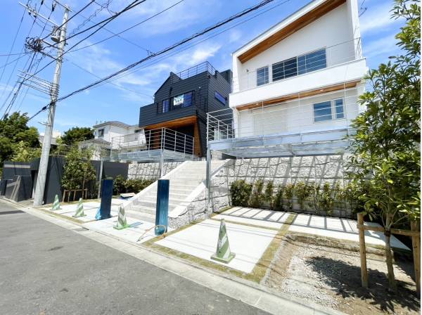 白を基調としたスタイリッシュな外観