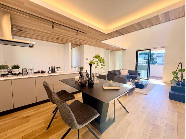 LDKが一体になっており、家族だんらんが過ごせますね！