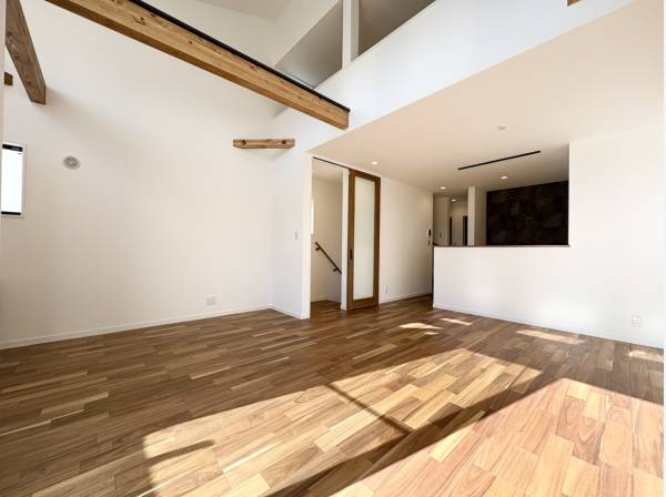 家族の集まるLDKは約19.5帖の広さ