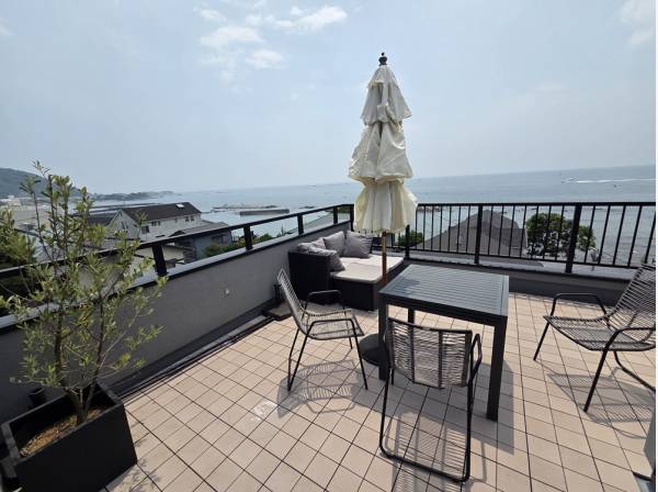 アウトドアリビングとしてもとっても素敵ですね！