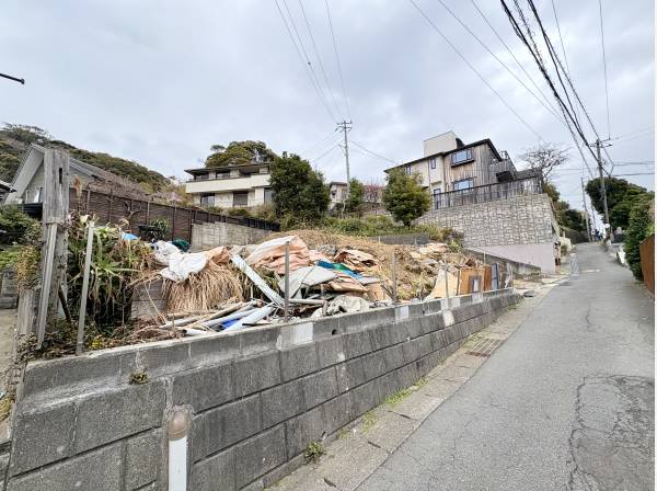 西側から撮影した現状写真