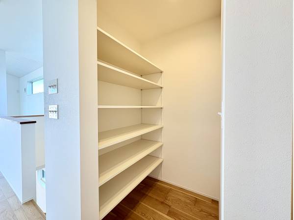 2階のパントリースペース。食から鮮やかな生活を体感