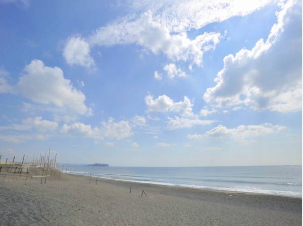 海まで自転車で6分（約1.7km）