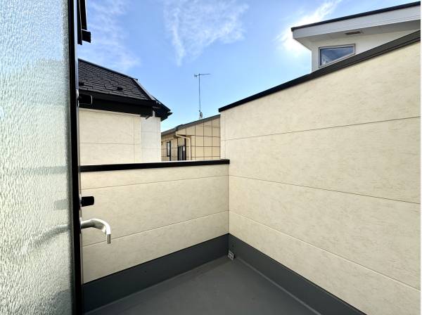 洗濯物に丁度良いサブバルコニー