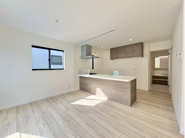 開放的な空間が広がるLDK