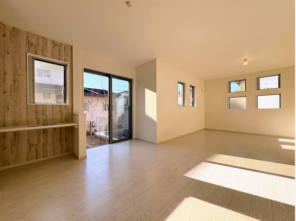 日当りの良い約21帖のLDK