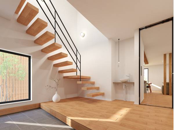 完成イメージパース