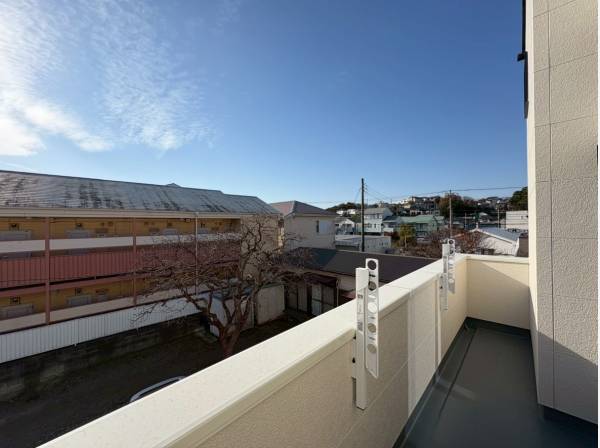 2階LDKからは広々としたバルコニーへ