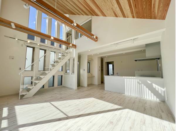 勾配天井が気持ち良いです