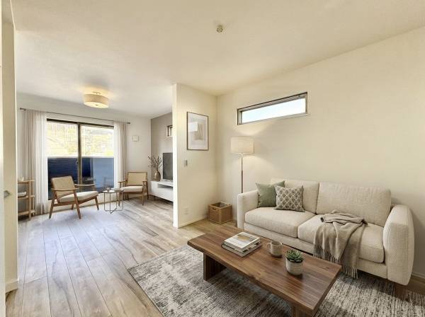 日当たり良好なリビング。家具等はCGで作成したイメージです。