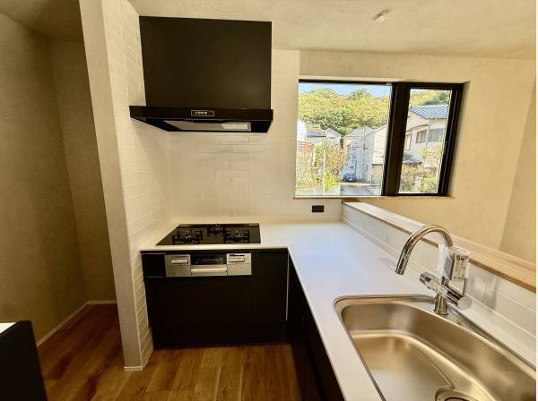 食洗器完備のシステムキッチン